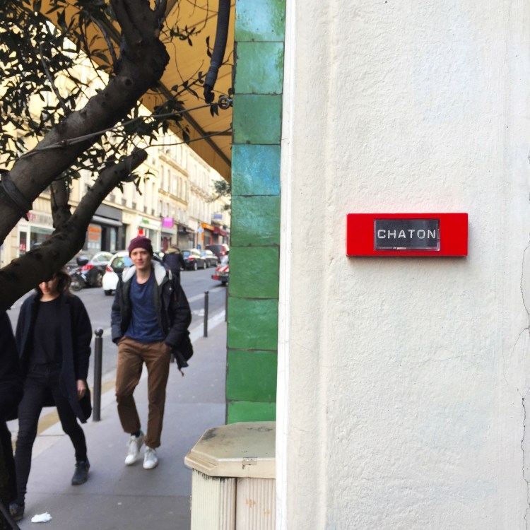 Meow "Chaton" - Paris 9ème arrondissement - 2015 - Le Sonneur