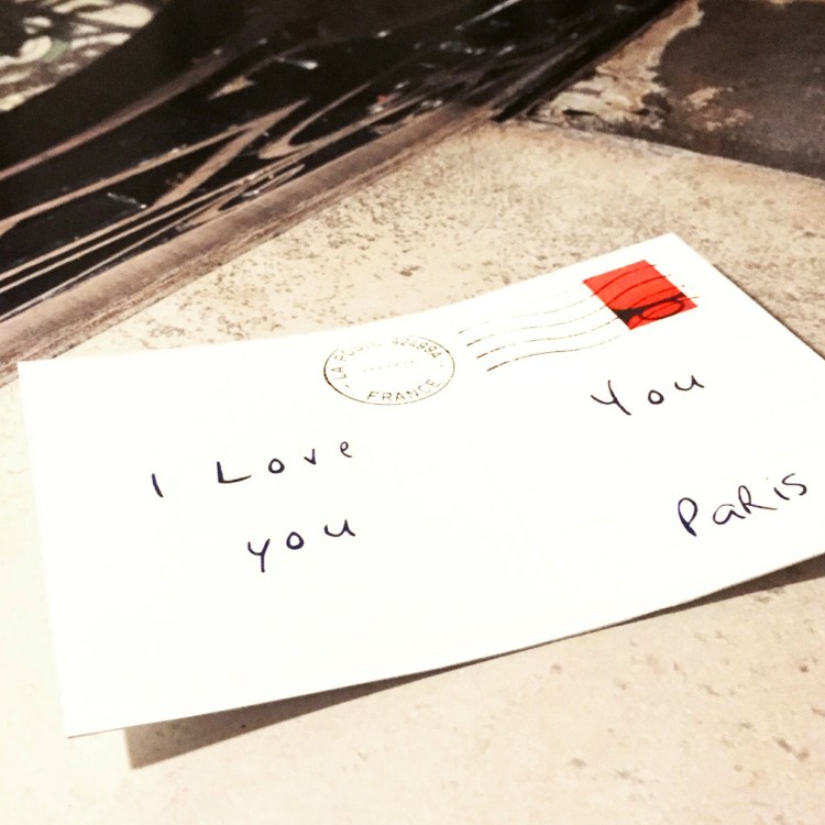 "I love you" - Paris – 2015 – Le Sonneur