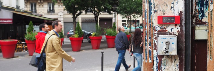 « My Hero » – Paris – 2016 – Le Sonneur