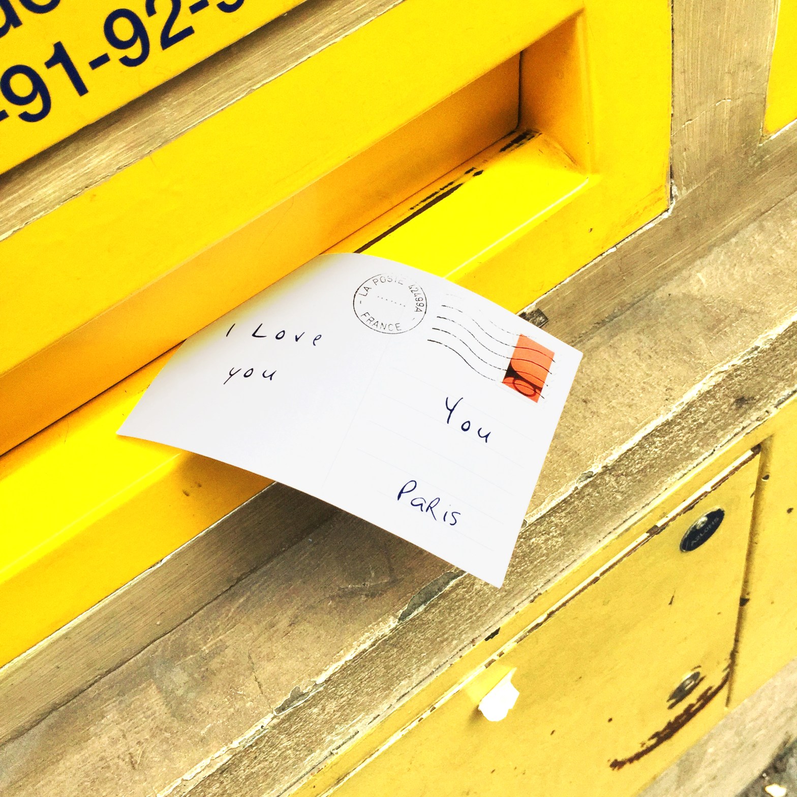 Love Letters « I love you » – Paris – 2016 – Le Sonneur