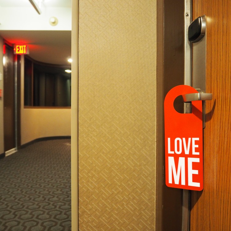 Door hanger « Love me » – Los Angeles – 2016 – Le Sonneur