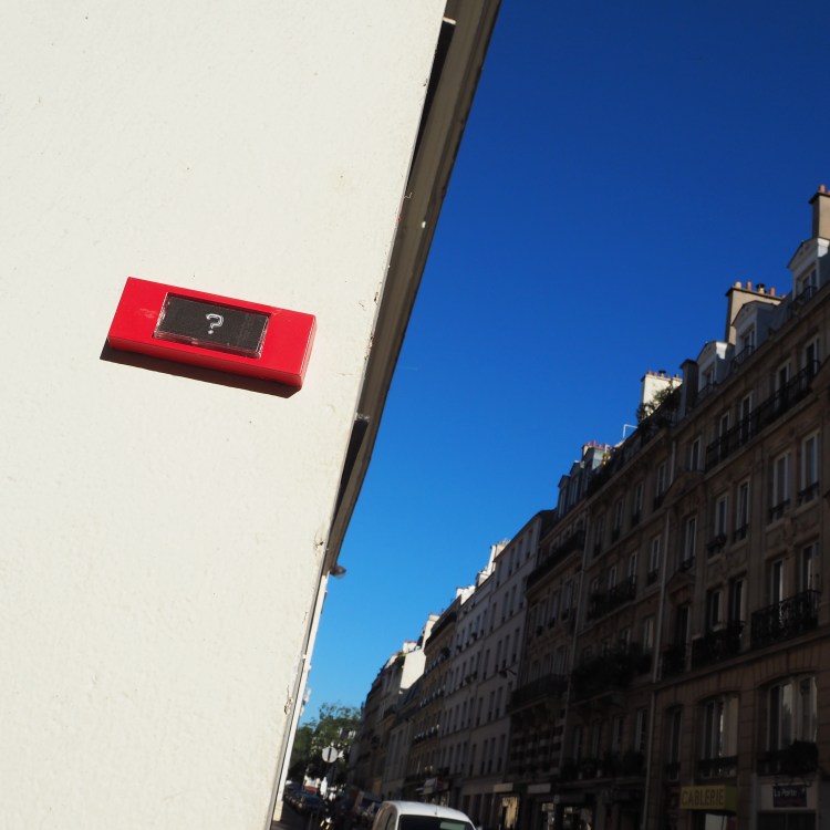 « ? » – Paris – 2016 – Le Sonneur