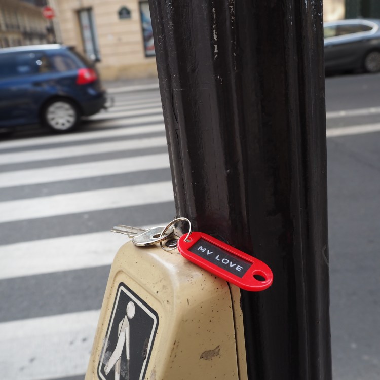 Lost and found « My Love » Key – Paris – 2016 – Le Sonneur