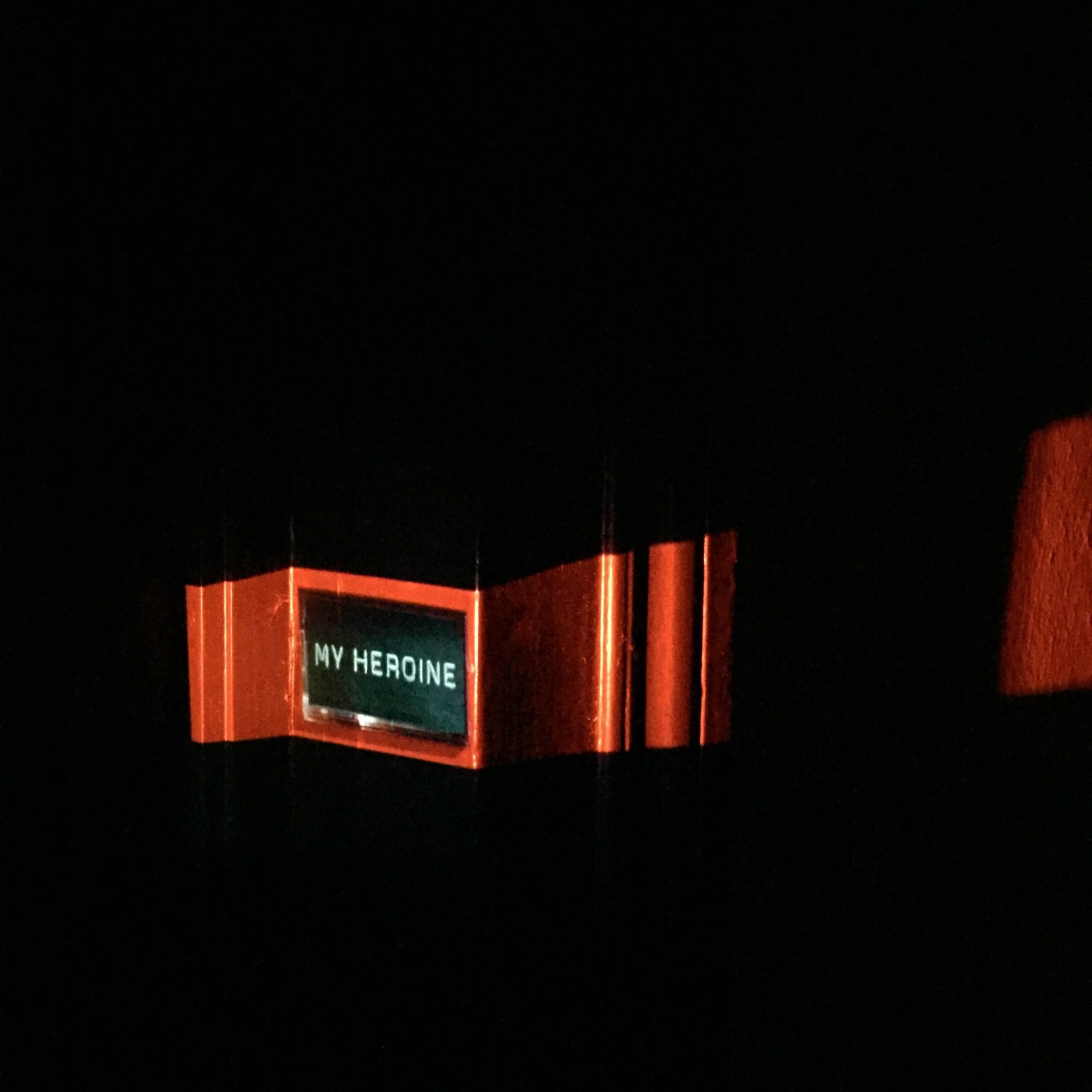 « My Heroine » Video projection – Paris – 2016 – Le Sonneur