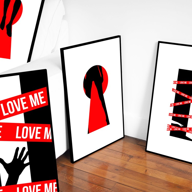 Keyhole and Red Ribbon Prints – Paris – 2017 – Le Sonneur