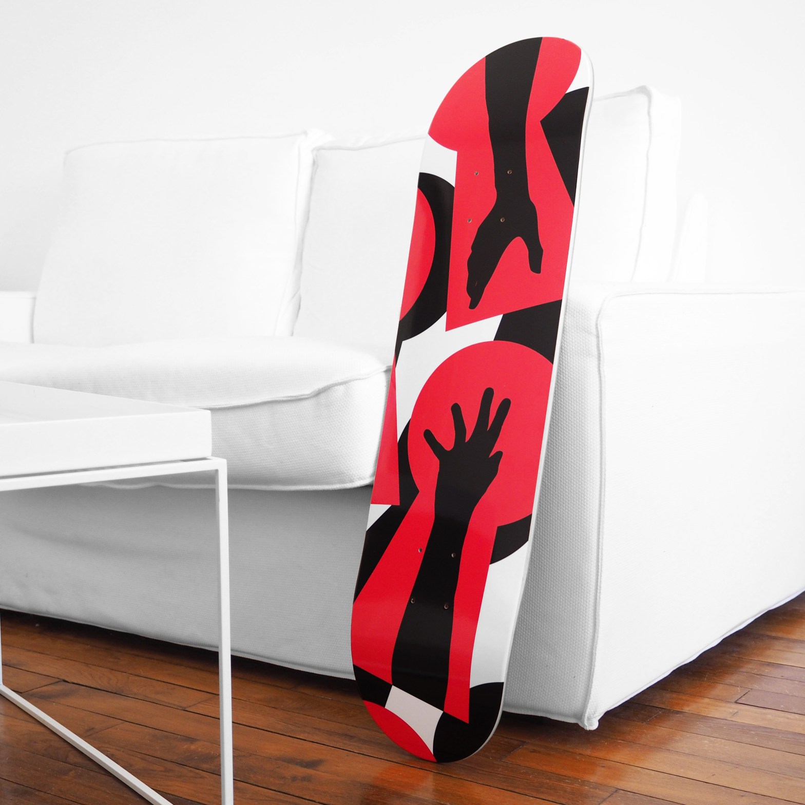 Skateboard deck « Shadow Boards » – Paris – 2017 – Le Sonneur