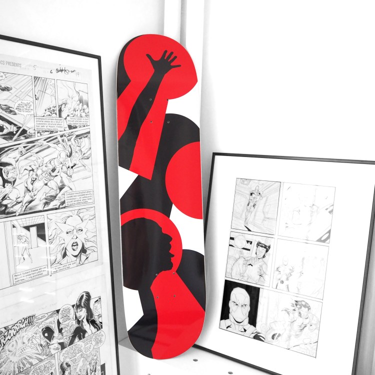 Skateboard deck « Shadow Boards » – Paris – 2017 – Le Sonneur