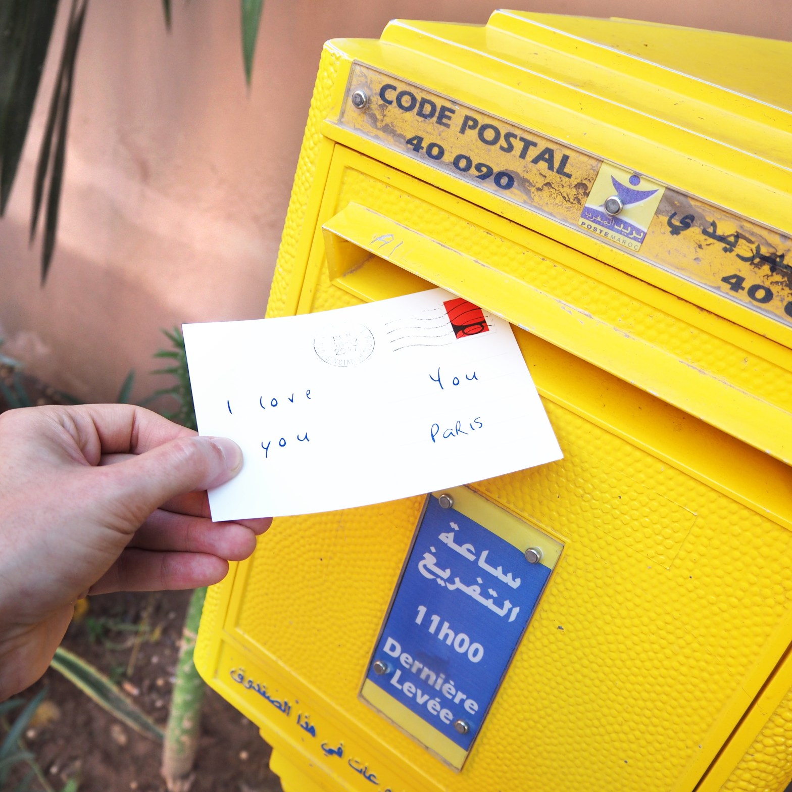 Left Love Letter « I Love You » – Marrakech – 2018 – Le Sonneur