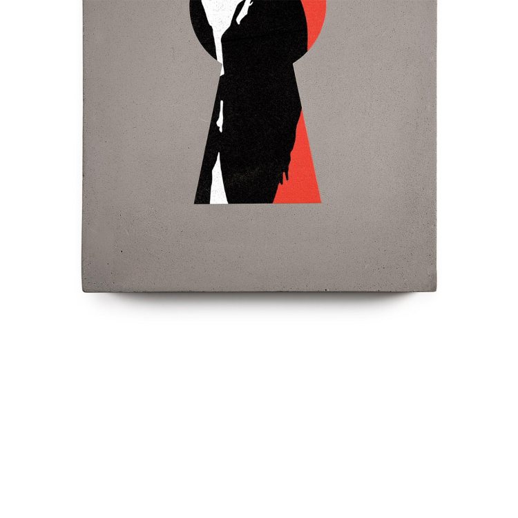 Painting and bells on concrete - Limited edition - Available here : www.frag-art.com