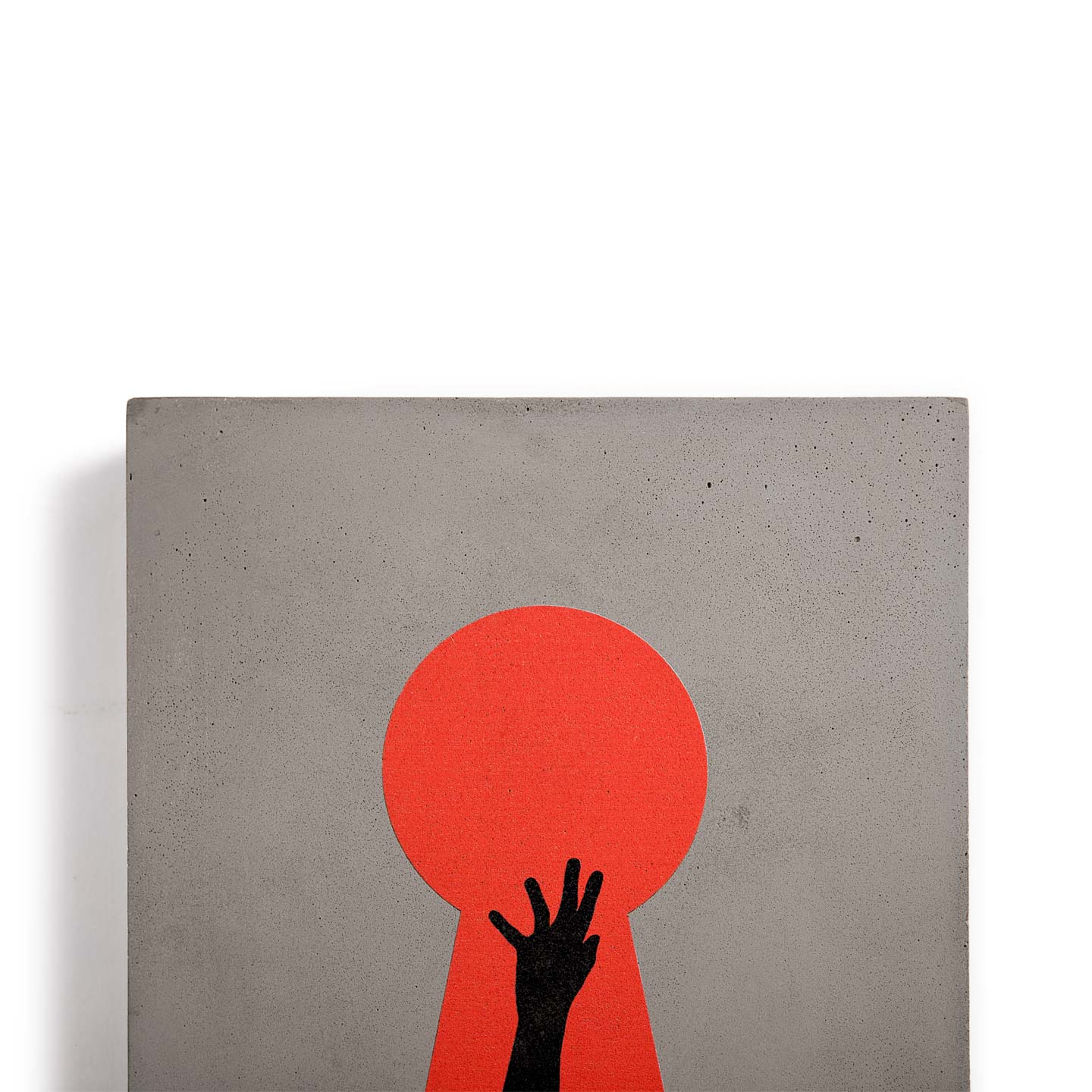 Painting and bells on concrete - Limited edition - Available here : www.frag-art.com