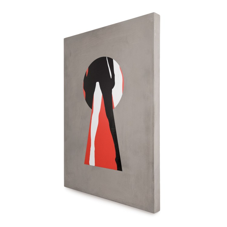 Painting and bells on concrete - Limited edition - Available here : www.frag-art.com