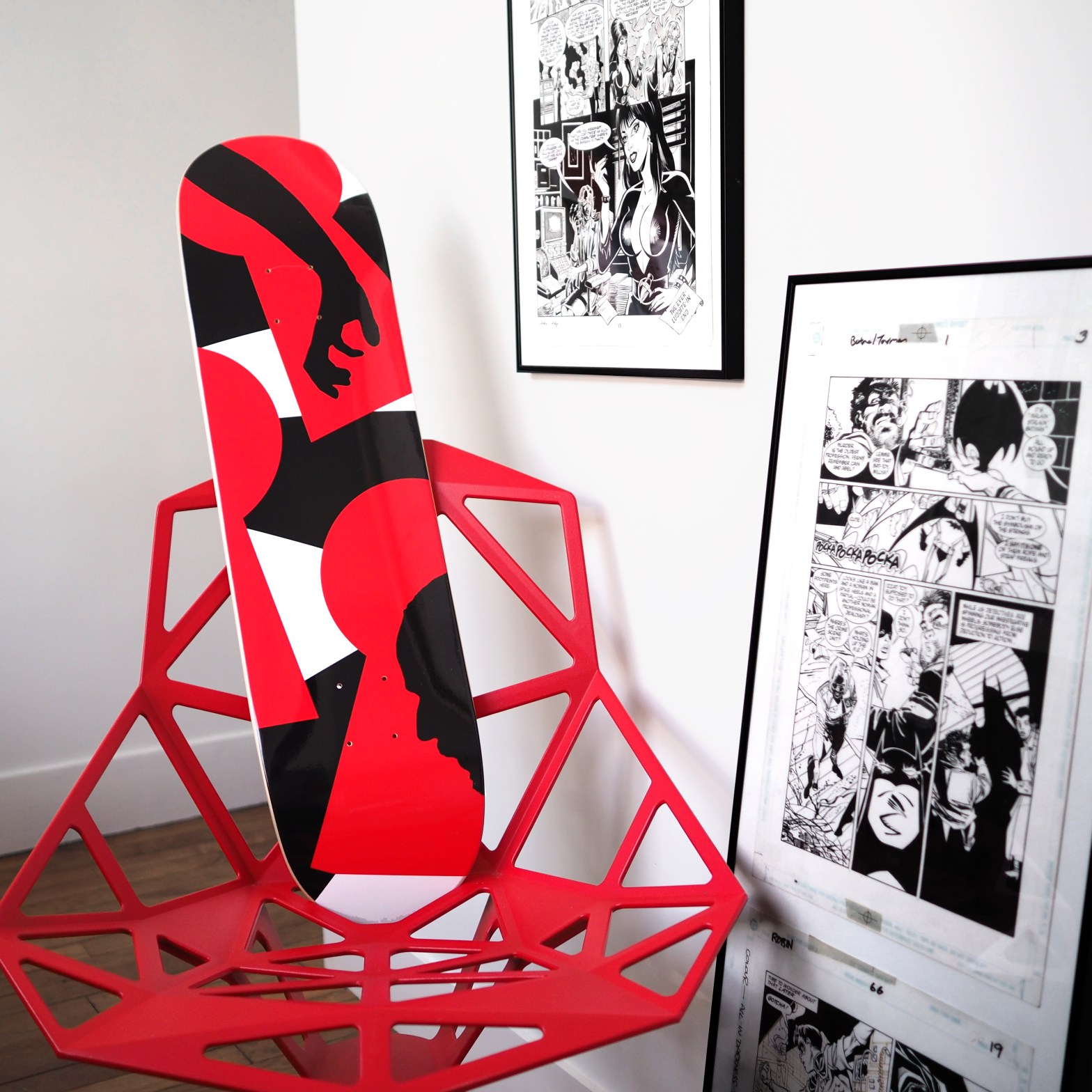 Skateboard deck « Shadow Boards » – Paris – 2018 – Le Sonneur