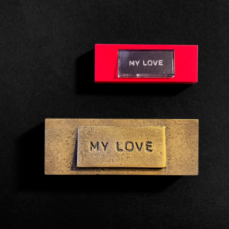 “My Love” Bronze Doorbell – Le Sonneur – 2019