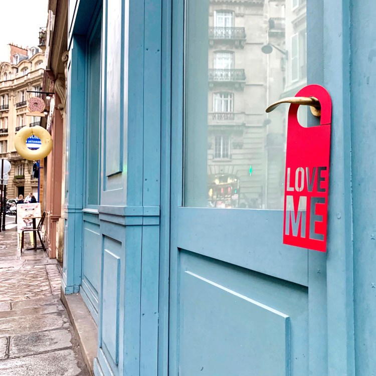 Door Hanger Love Me - Steel Limited Edition - Le Sonneur - 2019