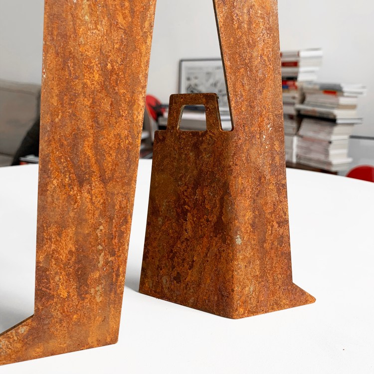 Le Substitut – Steel Sculpture – The Hotel – Le Sonneur – 2020