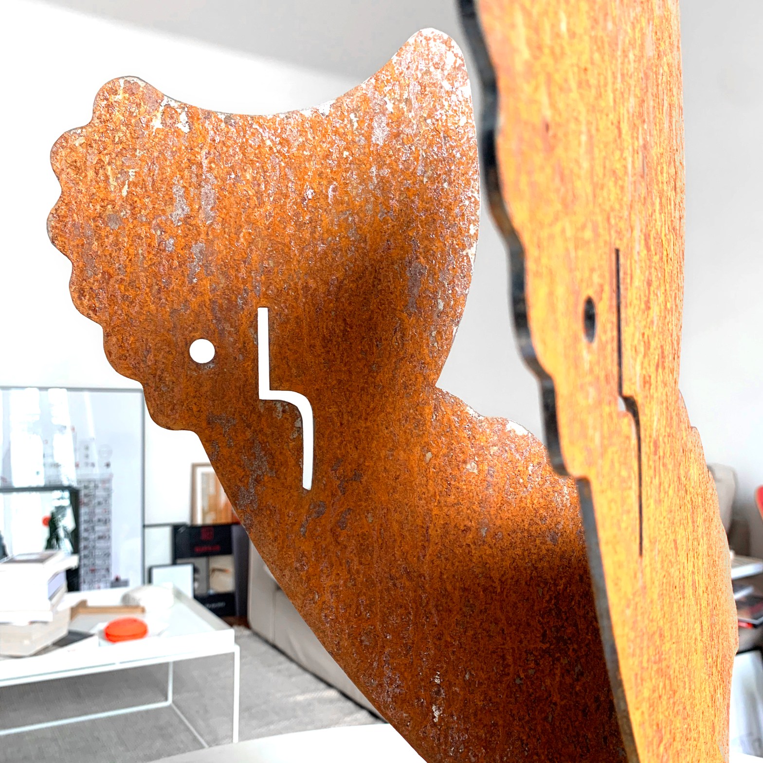 Le Fantôme – Steel Sculpture – Le Sonneur – 2020