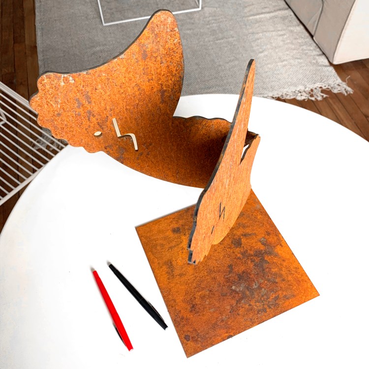 Le Fantôme – Steel Sculpture – Le Sonneur – 2020