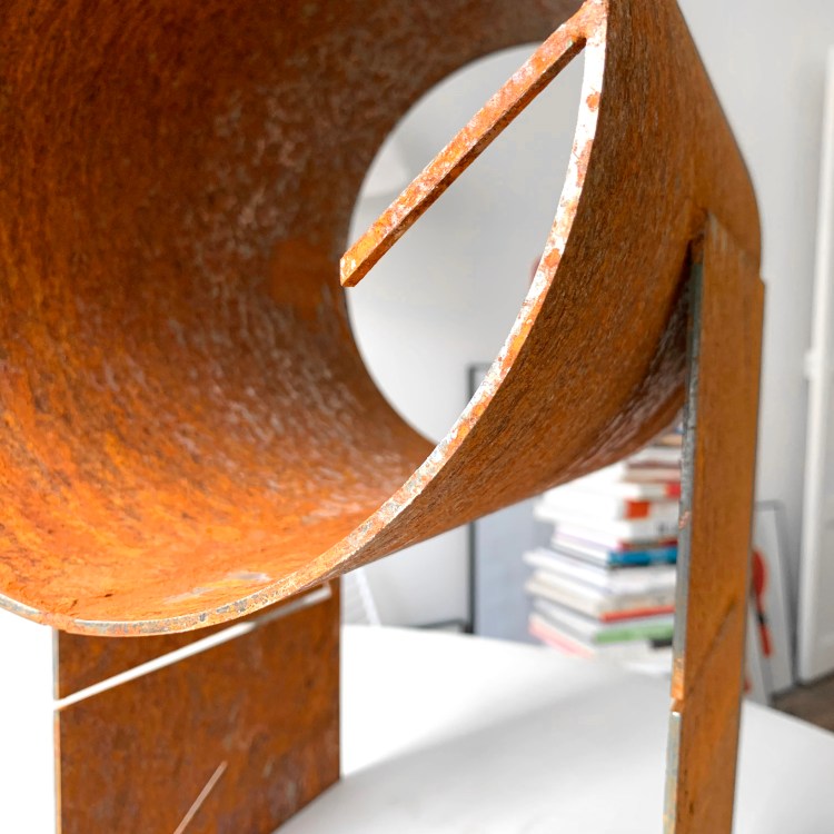 La Bouche – Steel Sculpture – Le Sonneur – 2020